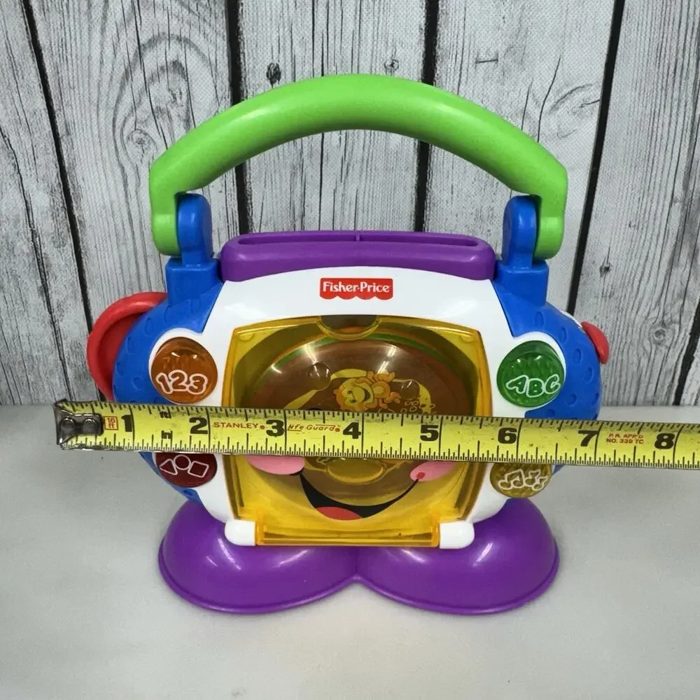 Fisher-Price Laugh & Learn Sing-with-Me CD Player Music Toy 2008 3 Discs Works